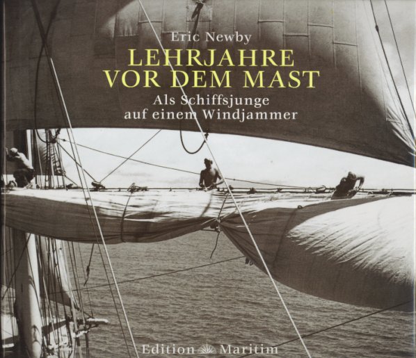 Schutzumschlag von Eric Newby, Lehrjahre vor dem Mast