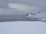 Blick von Cuverville Island auf Peak Spigot