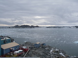 Blick von Palmer Station auf Torgerson Island und Litchfield Island