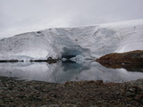 Eiskliff gegenber Wordie House auf Galindez Island