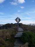 Das Denkmal fr die ertrunkenen Seeleute auf Kap Hoorn: ein etwas avantgardistischer Albatros