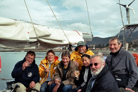 Die Crew der Sarah W. Vorwerk